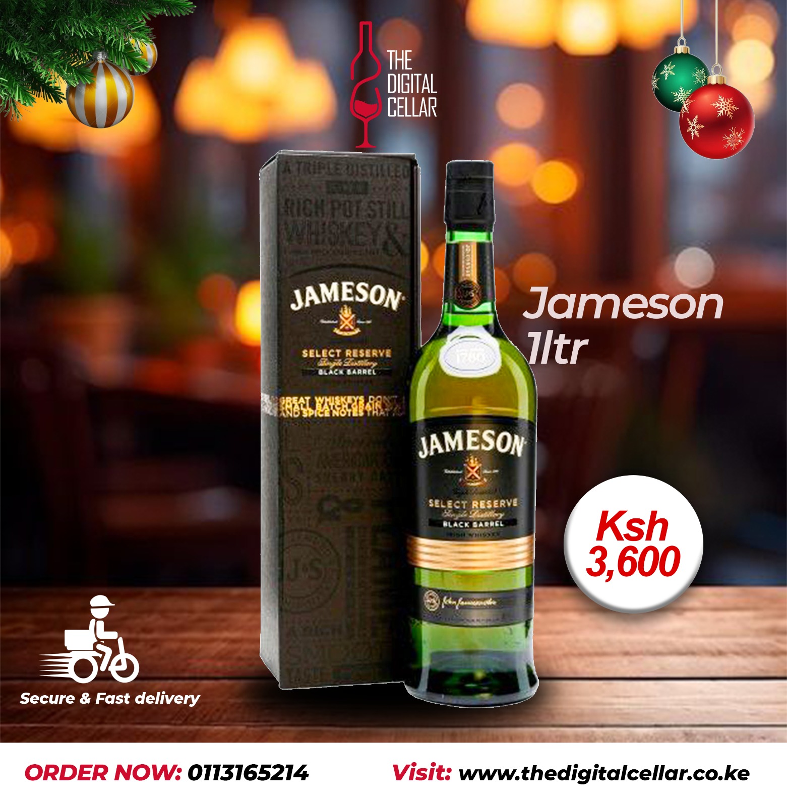 Jameson 1litre