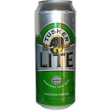 Tusker lite 500ml can